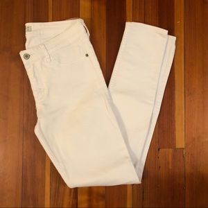 Abercrombie & Fitch White Skinny Jeans